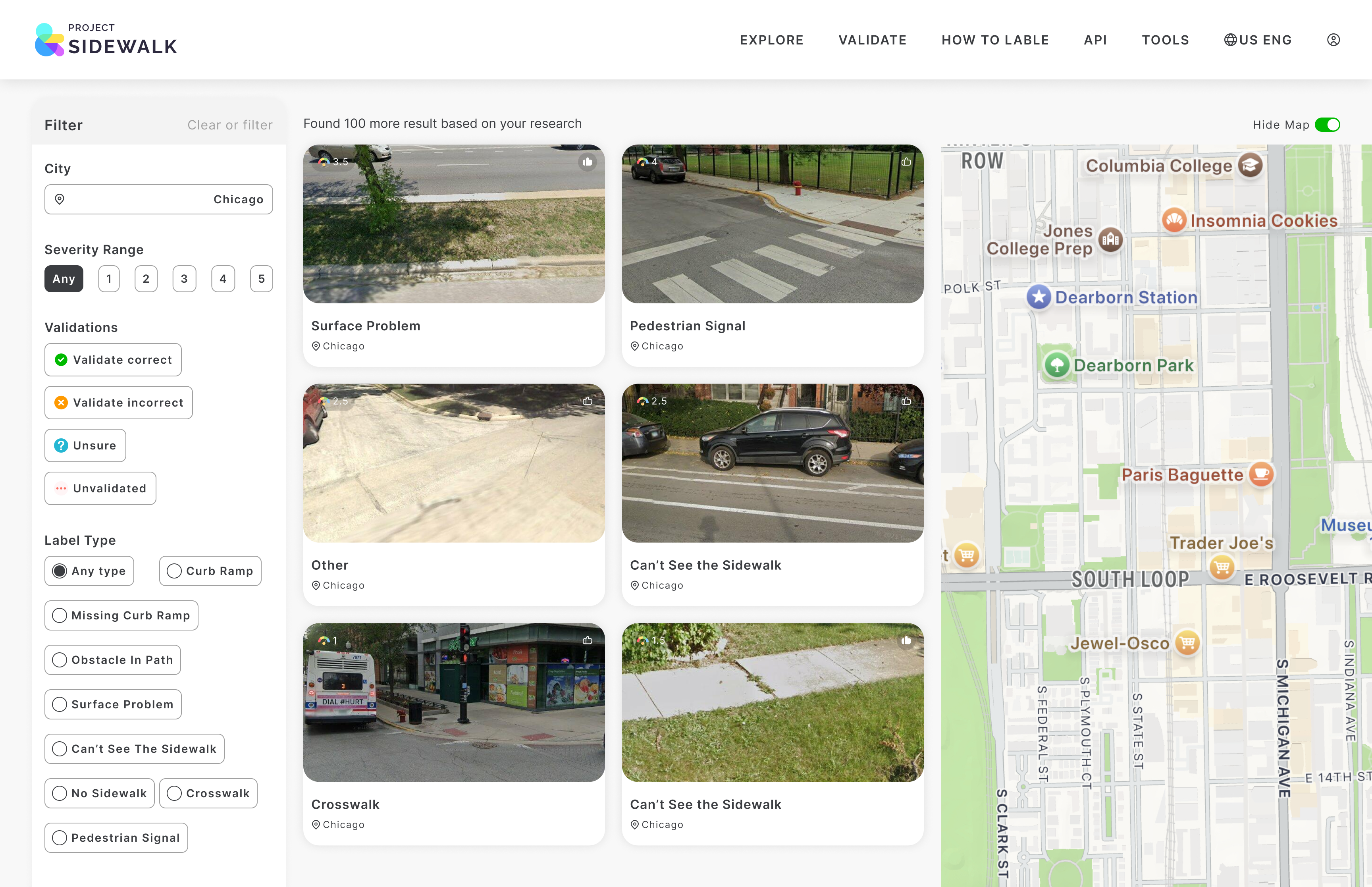 Redesigned Map Interface — Optimized Pathfinding