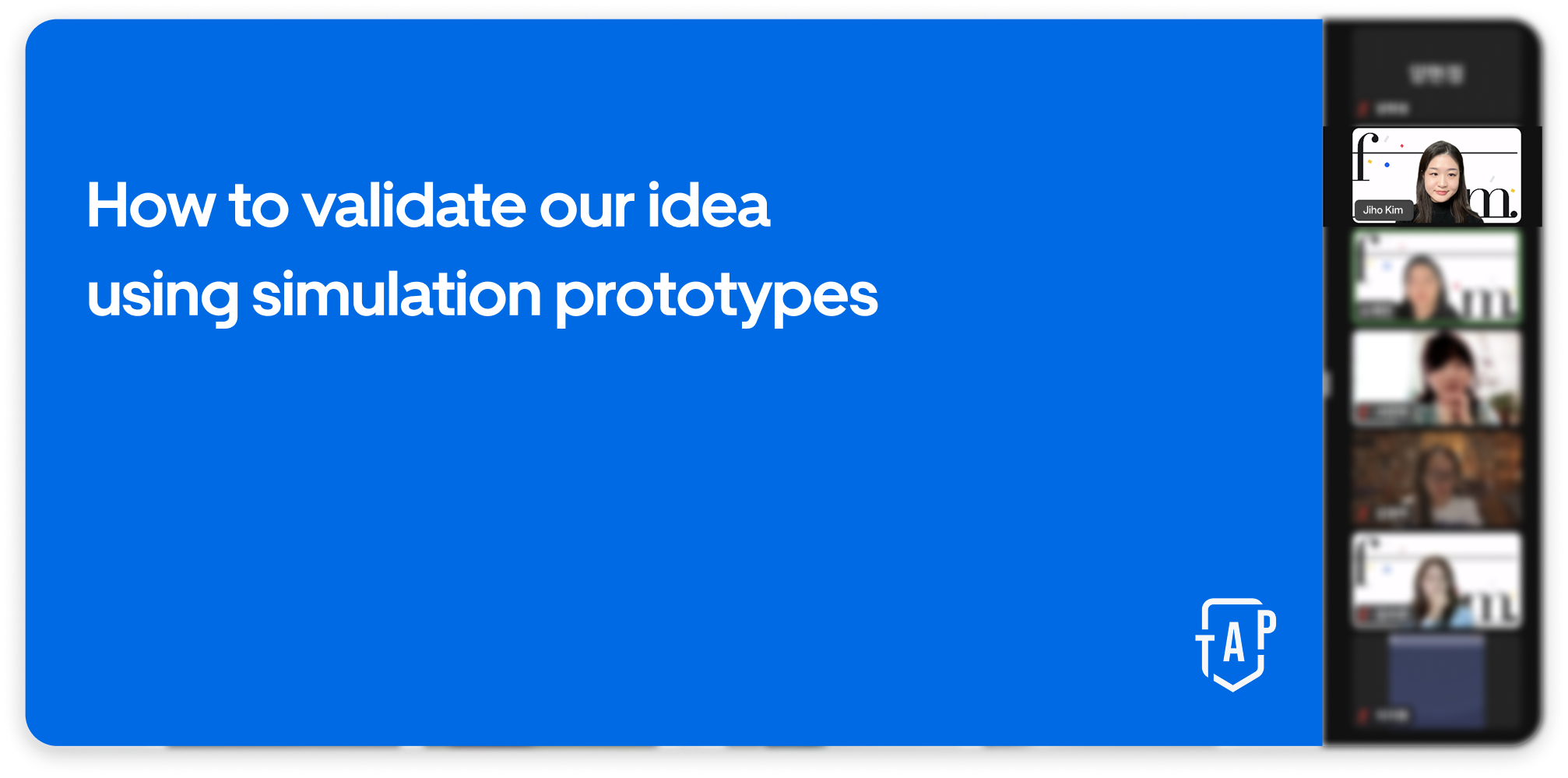 Pitching WoZ simulation results to C-suite