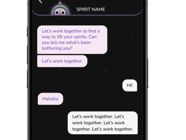 Before — generic AI response
